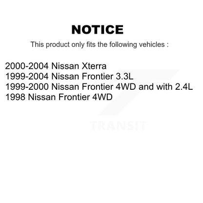 Steering Idler Arm Front TOR-K80592 For Nissan Xterra Frontier