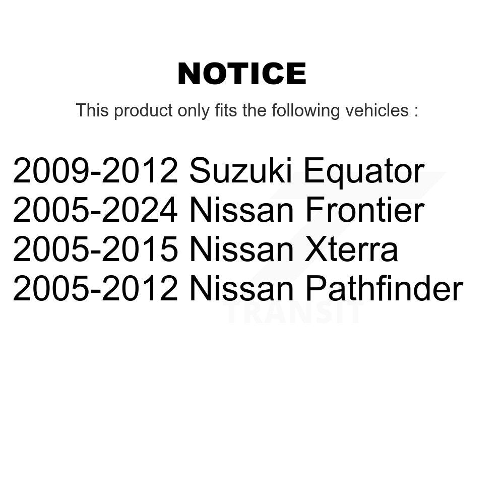 Suspension Ball Joint Front Upper TOR-K80660 For Nissan Frontier Pathfinder