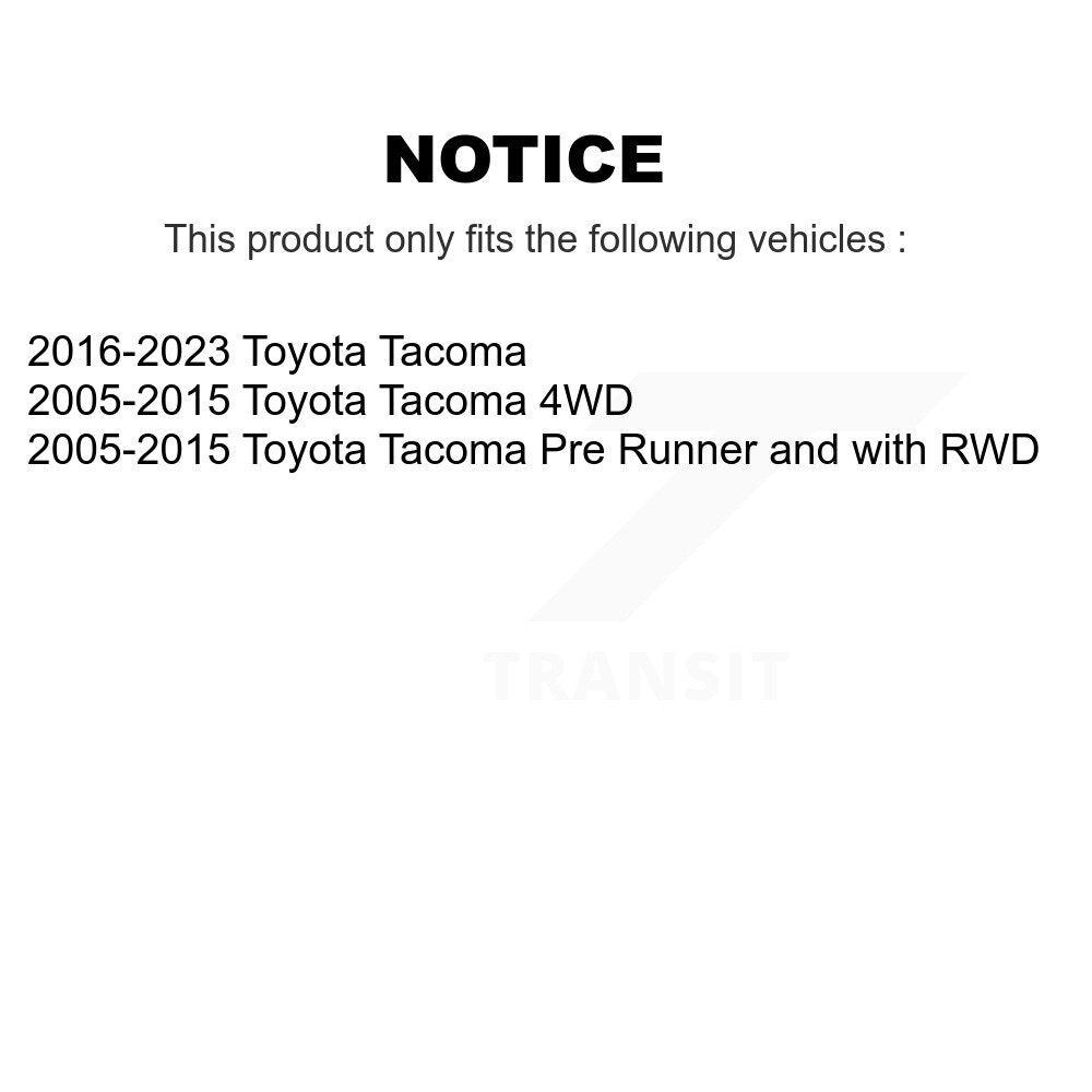 Suspension Stabilizer Bar Link Kit Front Right TOR-K80946 For Toyota Tacoma