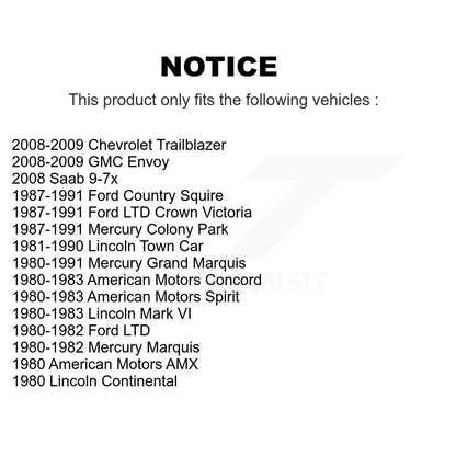 Suspension Stabilizer Bar Link Kit Front TOR-K8266 For Chevrolet Trailblazer GMC