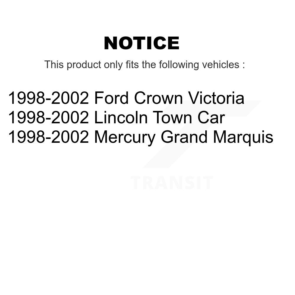 Suspension Stabilizer Bar Link Kit Front TOR-K8953 For Mercury Grand Marquis Car