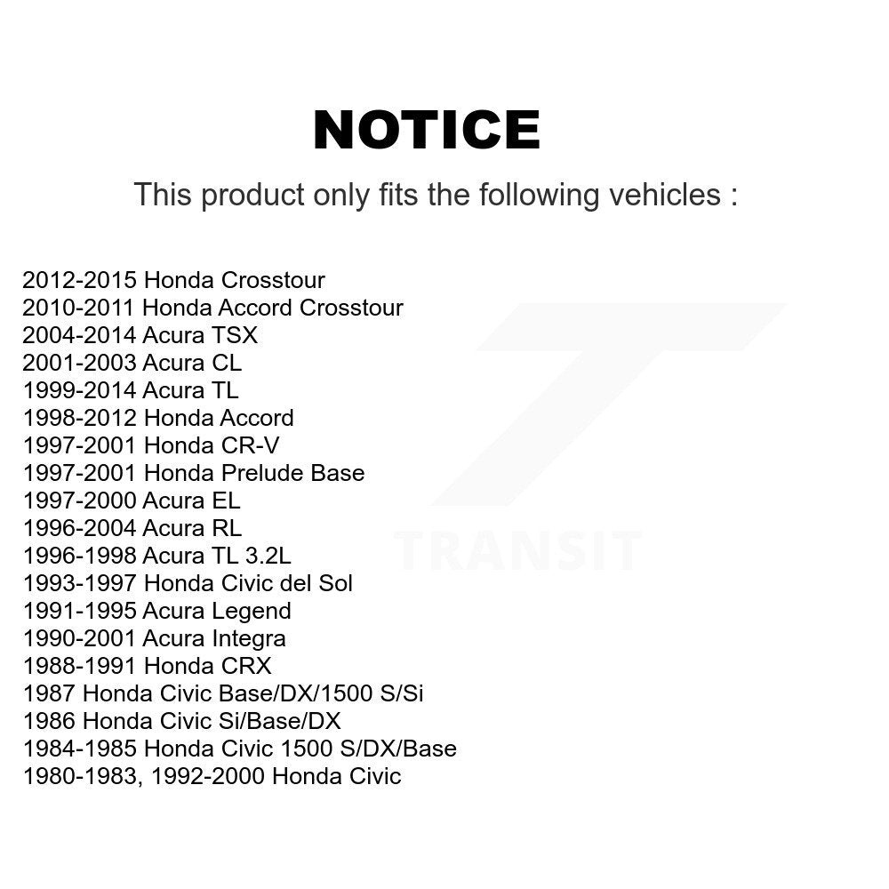 Suspension Ball Joint Front Upper TOR-K90492 For Honda Accord Acura TL Civic TSX