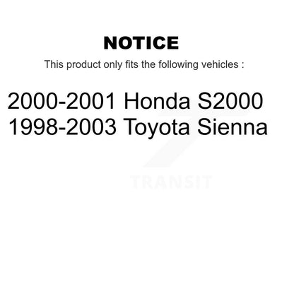 Suspension Stabilizer Bar Bushing Kit Front To Frame TOR-K90546 For Toyota Honda