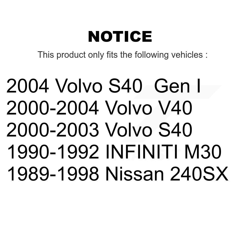 Suspension Stabilizer Bar Link Kit TOR-K9825 For Nissan 240SX Volvo S40 V40 M30