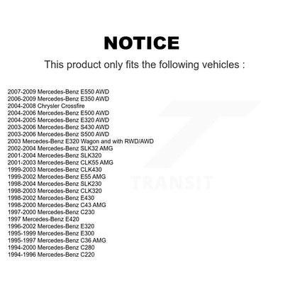 Suspension Ball Joint Front Lower TOR-K9918 For Mercedes-Benz E320 Chrysler E350